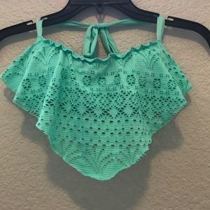 Mint swimsuit top